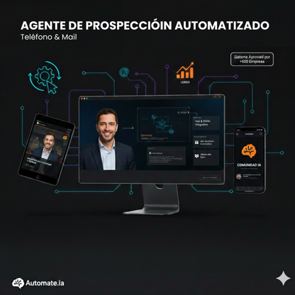 Sistema de captación de leads y envío de emails automatizados con IA