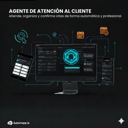 Agente IA para WhatsApp con gestión de clientes y agenda automática
